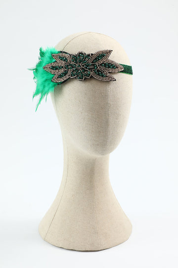 Green Four Pieces 1920-tallet Party Tilbehør Set